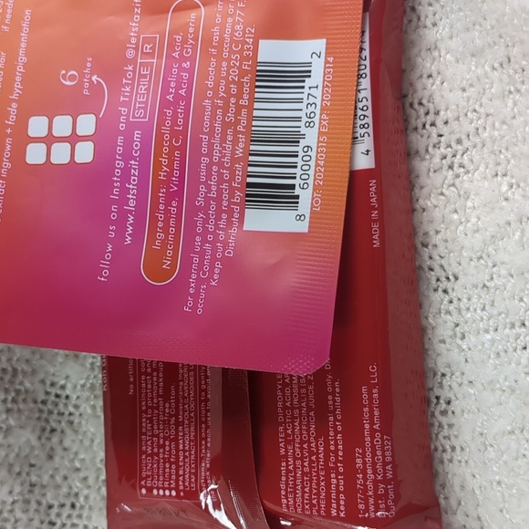 Nair Wax Strips/Fazit Bikini Patch/Koh Gen Do Water Cloths Bundle - Picture 6 of 12